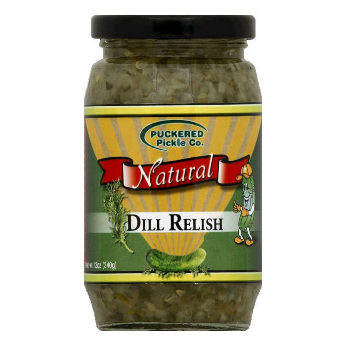 Dill Relish 2 Pack Puckered Pickle Company 